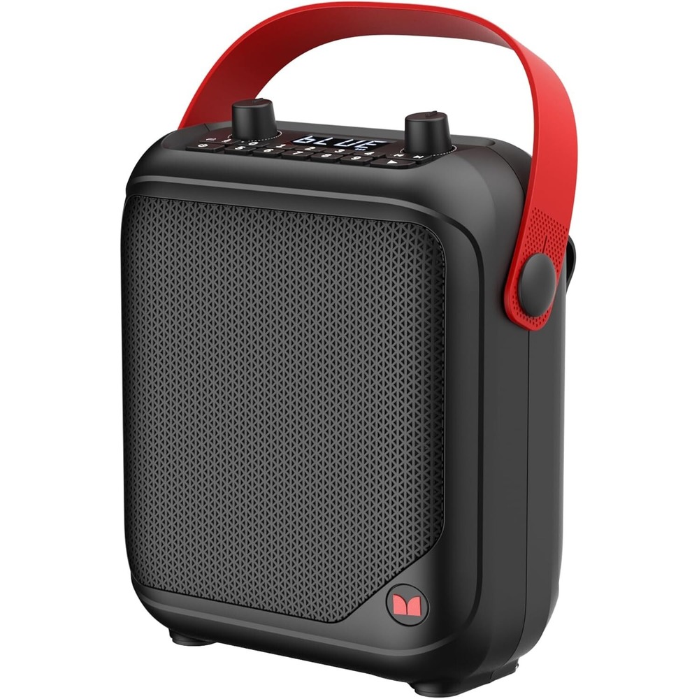 Monster MFS1 40W Bluetooth 5.3 Portable Speaker FM AUX USB TF Black Red